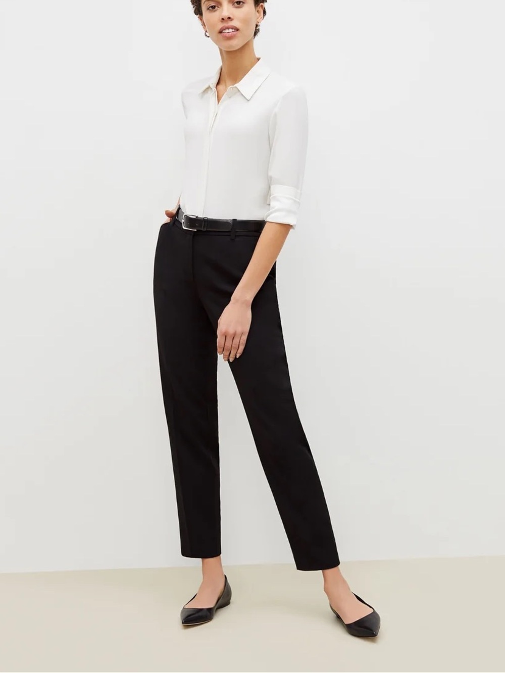 M.M. LaFleur NWT - The Mejia Pant - Light Twill - Black 1X